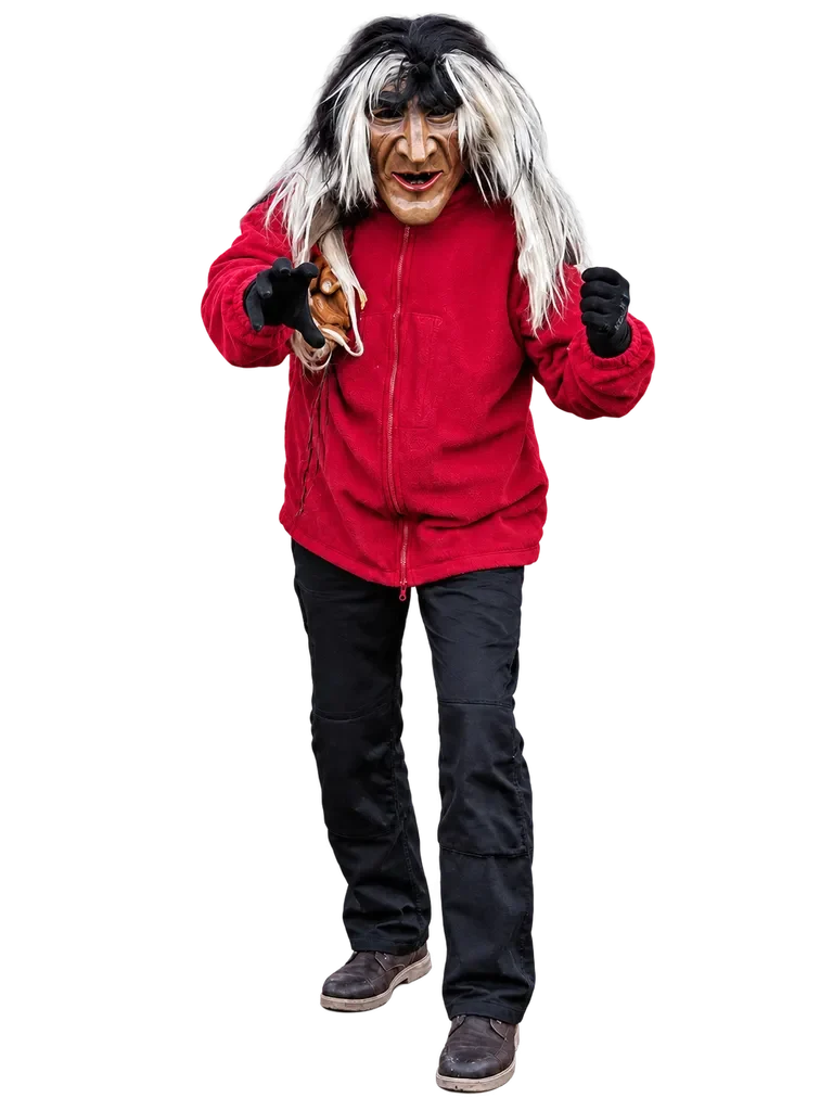 Huzler Male der Dachtler Huzler Hexa in vollständiger Figur.